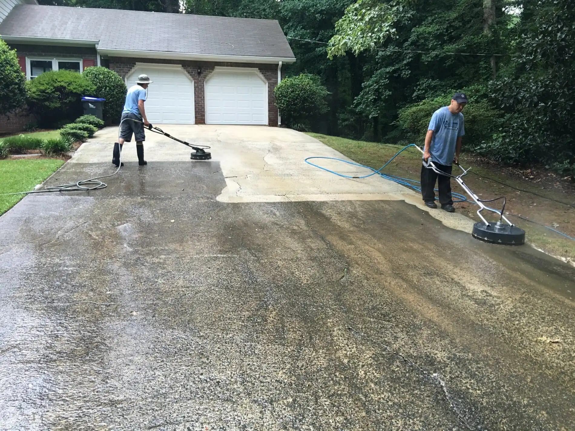 Concrete Pressure Washing in Harrodsburg example 4